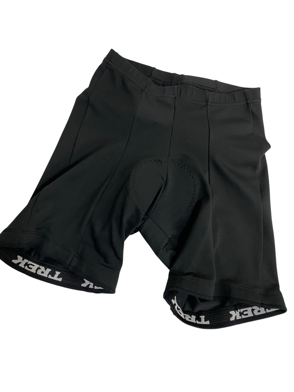 TREK Black Padded Women's Cycling Shorts with Branded Leg Grippers